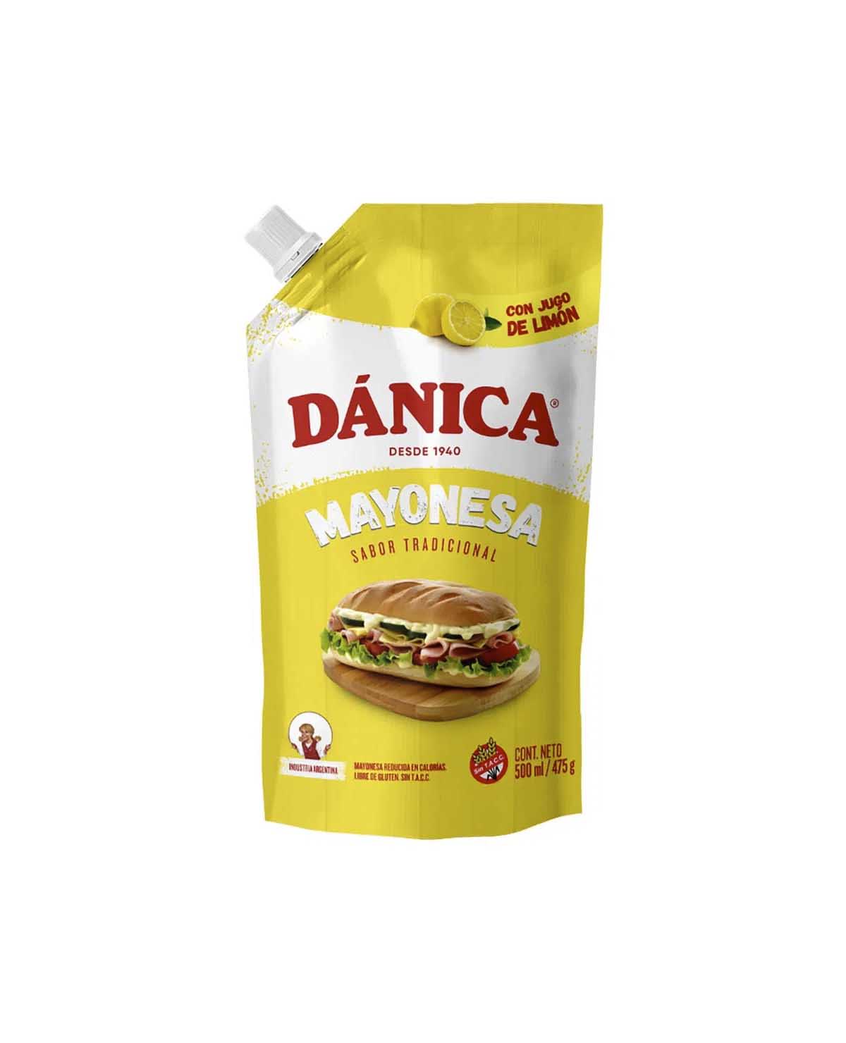 Mayonesa Danica x 475 Gr
